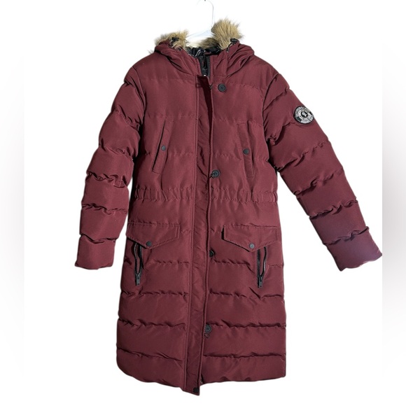 Brave Soul “Wizard” Long Padded Puffer Coat -Sz. M - Picture 4 of 7